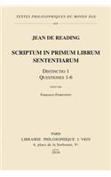Scriptum in Primum Librum Sententiarum: Distinctio 1, Questiones 1-6