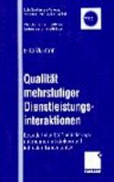 Qualitat Mehrstufiger Dienstleistungsinteraktionen