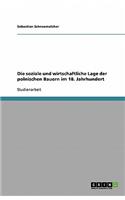 Die soziale und wirtschaftliche Lage der polnischen Bauern im 18. Jahrhundert