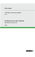 Ein Mensch ist tot, oder Ganztod: Was bleibt nach dem Tod?(German)