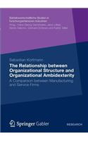 Relationship Between Organizational Structure and Organizational Ambidexterity: A Comparison Between Manufacturing and Service Firms
