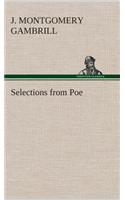 Selections from Poe