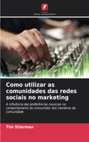 Como utilizar as comunidades das redes sociais no marketing