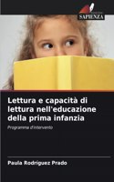 Lettura e capacità di lettura nell'educazione della prima infanzia