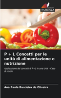 P + L Concetti per le unità di alimentazione e nutrizione
