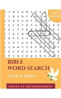 Bible Word Search Puzzle Book (Large Print)