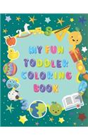 My fun toddler coloring book