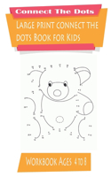 Large print connect the dots book for kids