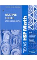 Texas HSP Math: Multiple Choice Assessments, Grade 5