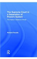 Supreme Court in a Separation of Powers System