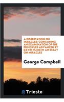 A Dissertation on Miracles