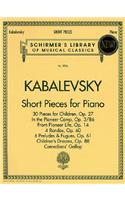 Short Pieces for Piano