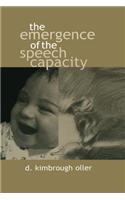 Emergence of the Speech Capacity