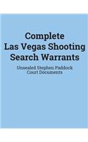 Complete Las Vegas Shooting Search Warrants