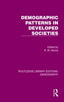 Demographic Patterns in Developed Societies
