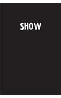 Show: Simple Blank Lined Notebook Journal