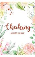Checking Account Log Book