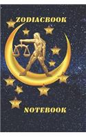 Zodiacbook: Paper in a Line 120 Pages Notebook Notepad