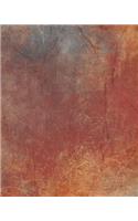 Distressed Textures Composition Notebook - Large Unruled Notebook - 8x10 Blank Notebook (Softcover Journal / Notebook / Sketchbook / Diary)