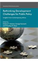 Rethinking Development Challenges for Public Policy