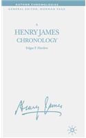 Henry James Chronology