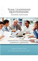 Team Leadership Questionnaire - Leader Edition