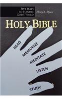 Five Ways to Handle God's Word