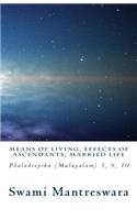 Means of Living, Effects of Ascendants, Married Life