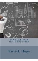 MATLAB for Universities