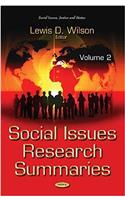 Social Issues Research Summaries (with Biographical Sketches)