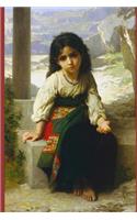 "The Little Beggar" by William-Adolphe Bouguereau - 1880: Journal (Blank / Lined(Art of Life Journals)