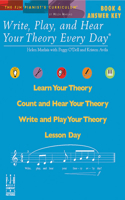 Write, Play And Hear Theory Every Day - Book 4: Answer Key