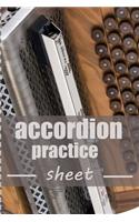 accordion practice sheet
