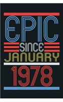 Epic since january 1978