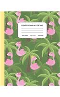 Composition Notebook - A Flamboyance of Flamingos