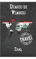 Diario di Viaggio Iraq: 6x9 Diario di viaggio I Taccuino con liste di controllo da compilare I Un regalo perfetto per il tuo viaggio in Iraq e per ogni viaggiatore