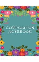 Composition Notebook: Blank Lined Workbook for Teens, Kids & Students for Home, School & College for Writing Notes (College Ruled Notebook, Lined School Journal) (Composi
