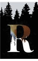 Bullet Journal with Monogram Letter R