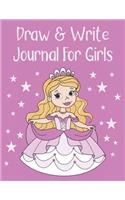 Draw & Write Journal For Girls