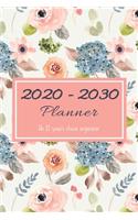 2020 - 2030 Planner: An 11 years chaos organizer