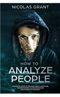 How to Analyze People