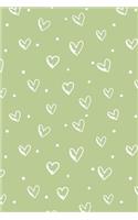 Cute Hearts Notebook