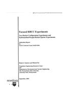 Focused Rbcc Experiments: Two-Rocket Configuration Experiments and Hydrocarbon/Oxygen Rocket Ejector Experiments