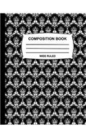 Wide Ruled Composition Book