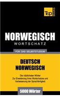 Wortschatz Deutsch-Norwegisch für das Selbststudium. 5000 Wörter