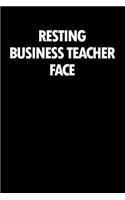 Resting Business Teacher Face
