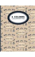 6 Columns Columnar Pad: (6 Columns Columnar Pad)