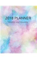 2018 Planner Weekly and Monthly: 52 Weeks Planner, Weekly, Monthly Calendar Schedule Organizer and Journal Notebook Appointment Reminder To Do List Perfect Gift 8.5" x 11" 146 Pages(1 At a Glance Weekly Planner 2018)