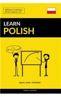 Learn Polish - Quick / Easy / Efficient: 2000 Key Vocabularies