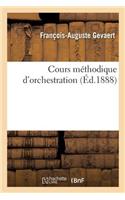 Cours Méthodique d'Orchestration